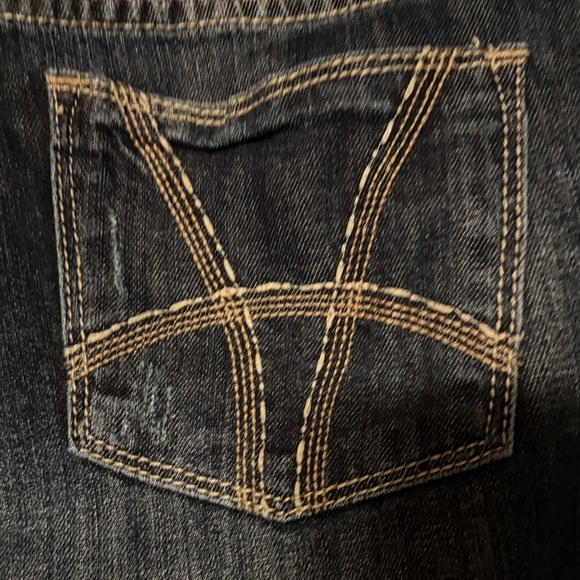 Kut from the Kloth Dark Blue Flare Jeans - Picture 5 of 6